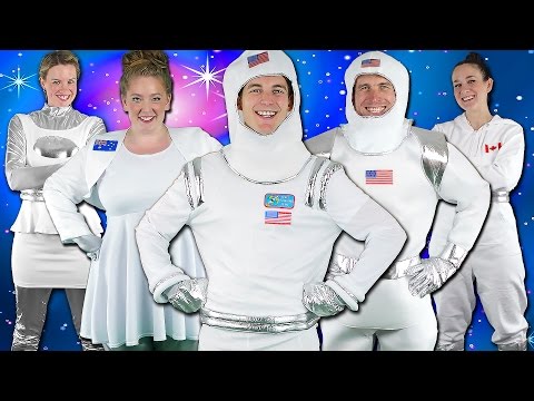 Astronauts! Children&#039;s Song - Kids Space Adventure | Bounce Patrol