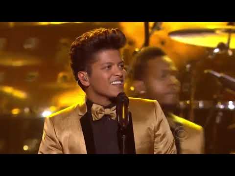 Bruno Mars - Runaway baby - Performance in The Grammys Awards 2012
