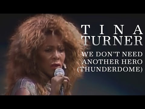 Tina Turner - We Don&#039;t Need Another Hero (Official Music Video) [Live]