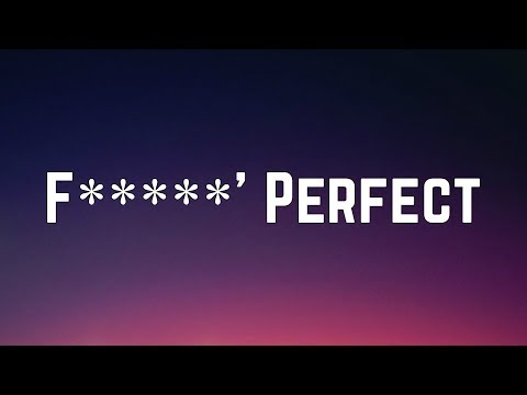 P!nk - F**kin&#039; Perfect (Lyric Video)
