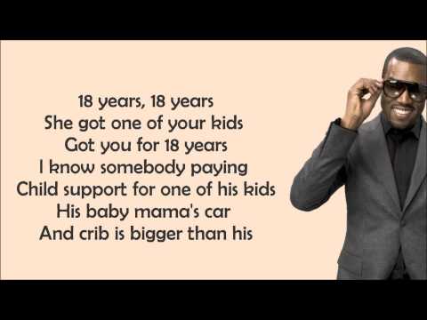 Kanye West - Gold Digger (feat. Jamie Foxx) Lyrics Video