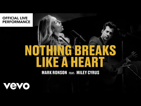 Mark Ronson ft. Miley Cyrus - “Nothing Breaks Like a Heart&quot; Official Performance | Vevo