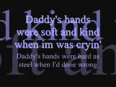 Holly Dunn Daddy&#039;s Hands [Lyrcis]