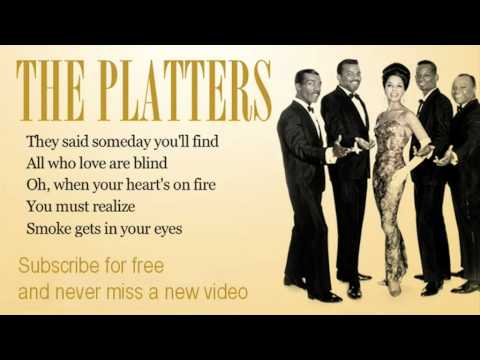 The Platters - Smoke Get In Your Eyes - Lyrics