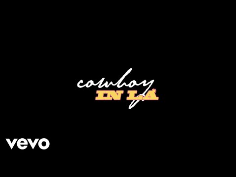 LANY - cowboy in LA (lyric video)